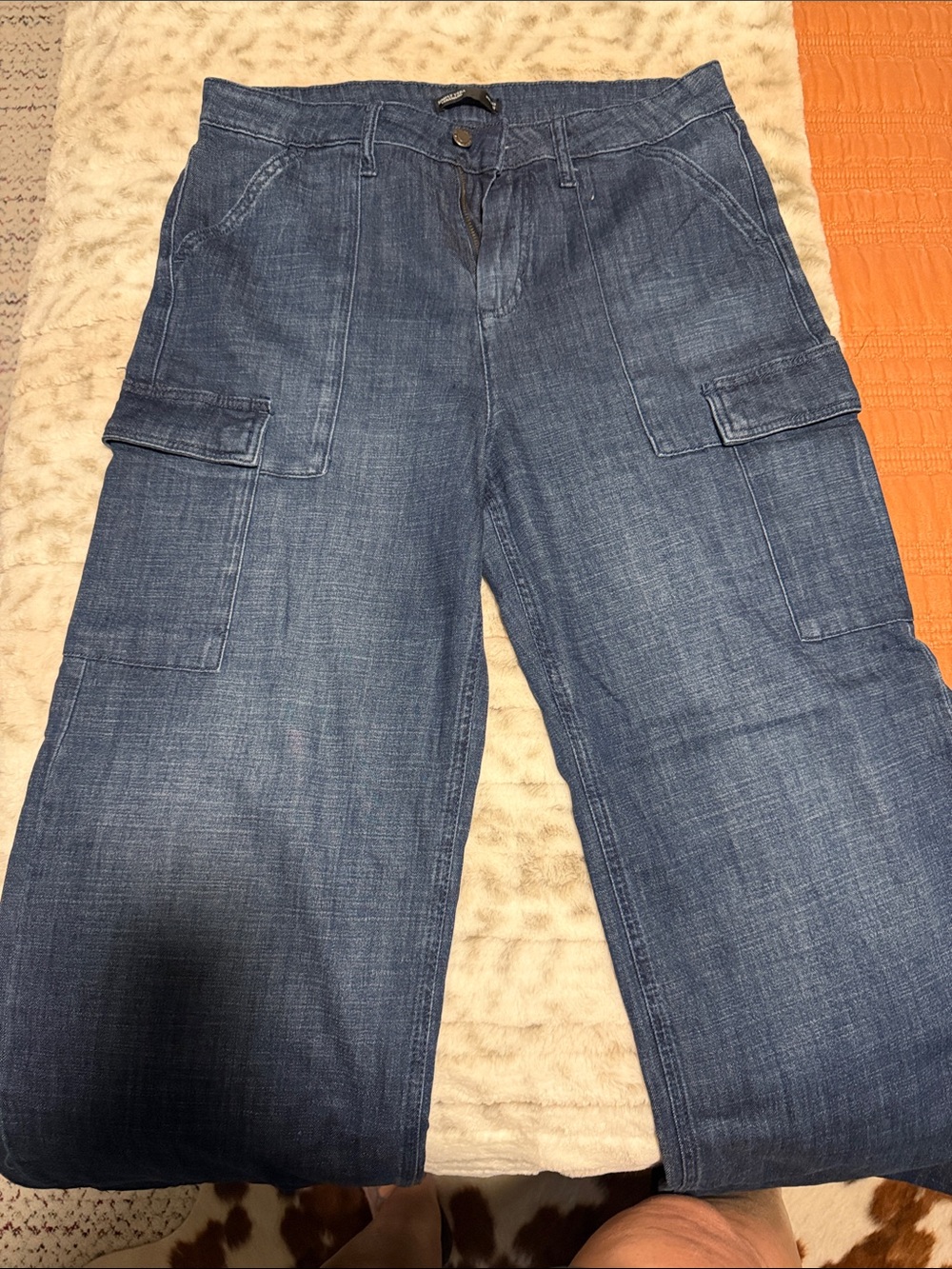 Women’s Cargo Denim Lightweight Jean